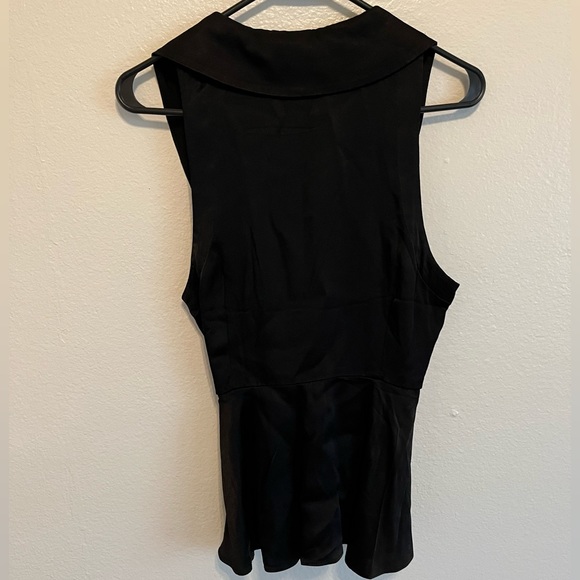 Free People Satin Wrap Blouse - Picture 6 of 6